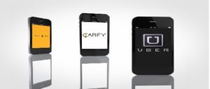 Uber, Cabify e Easy Taxi